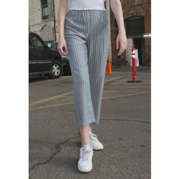 Brandy Melville Pants - NWT Brandy Melville blue Frankie pants